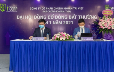 CHỨNG KHOÁN TRÍ VIỆT (TVB) ĐIỀU CHỈNH KẾ HOẠCH LỢI NHUẬN NĂM 2021 TĂNG GẤP 3 LẦN, LÊN KẾ HOẠCH CHÀO BÁN 30% CỔ PHẦN CHO NHÀ ĐẦU TƯ CHIẾN LƯỢC